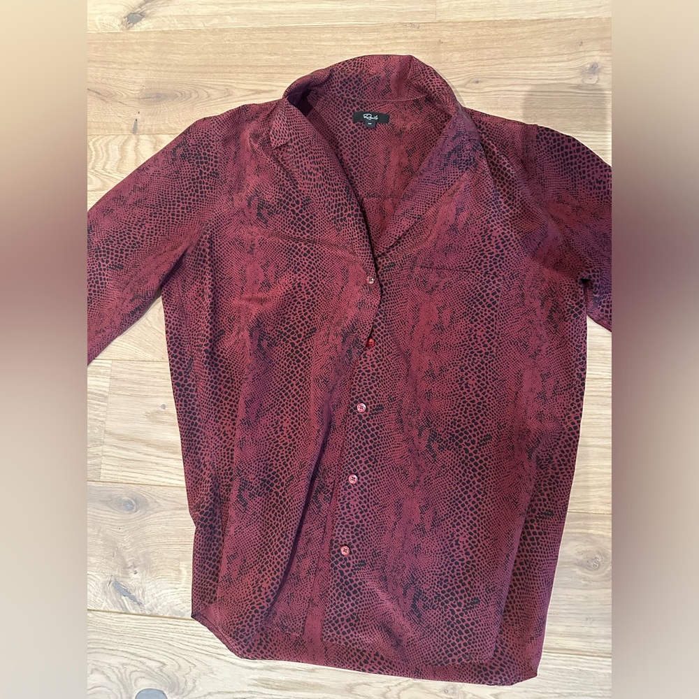 Rails Silk Python Button Down - Picture 3 of 4